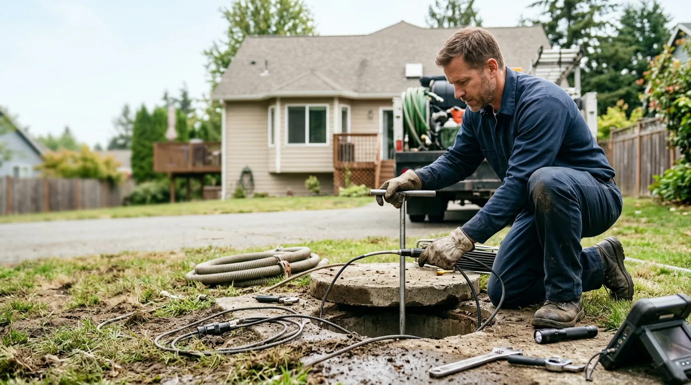 Septic Tank Pumping in Central, SC